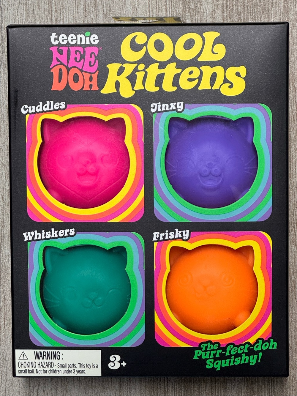 Teenie NeeDoh Cool Kittens 🐱